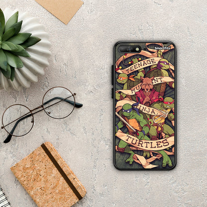 Ninja Turtles - Huawei Y6 2018 / Honor 7A θήκη