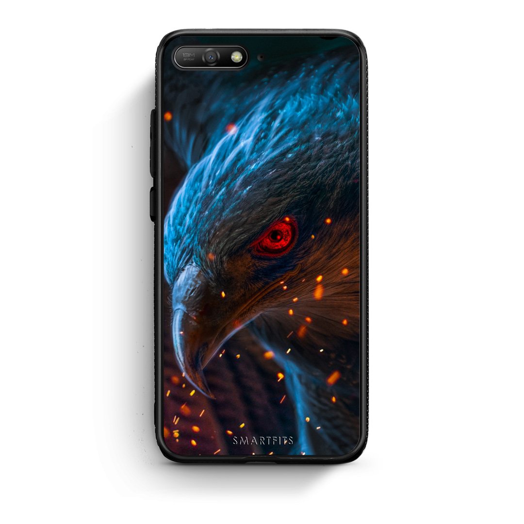 4 - Huawei Y6 2018 Eagle PopArt case, cover, bumper