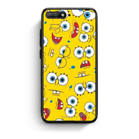Thumbnail for 4 - Huawei Y6 2018 Sponge PopArt case, cover, bumper