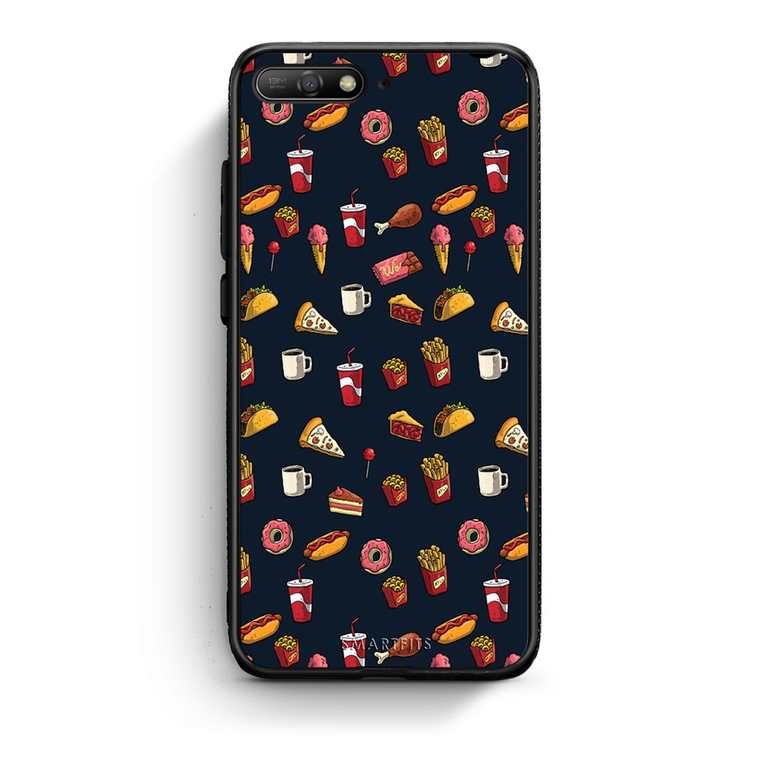 118 - Huawei Y6 2018 Hungry Random case, cover, bumper
