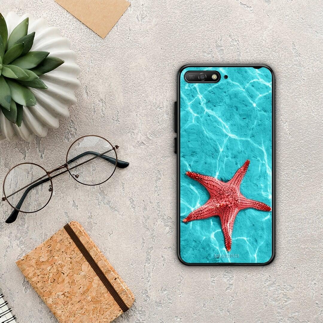 Red Starfish - Huawei Y6 2018 / Honor 7A θήκη
