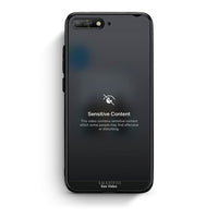 Thumbnail for Huawei Y6 2018 Sensitive Content θήκη από τη Smartfits με σχέδιο στο πίσω μέρος και μαύρο περίβλημα | Smartphone case with colorful back and black bezels by Smartfits