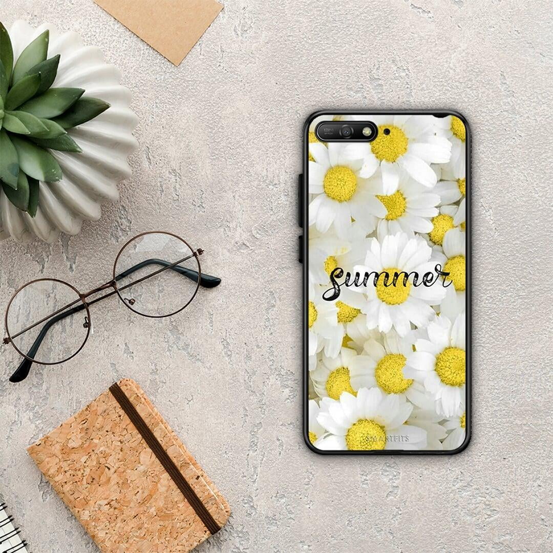 Summer Daisies - Huawei Y6 2018 / Honor 7A θήκη