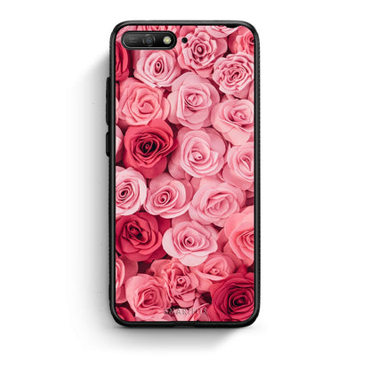 4 - Huawei Y6 2018 RoseGarden Valentine case, cover, bumper