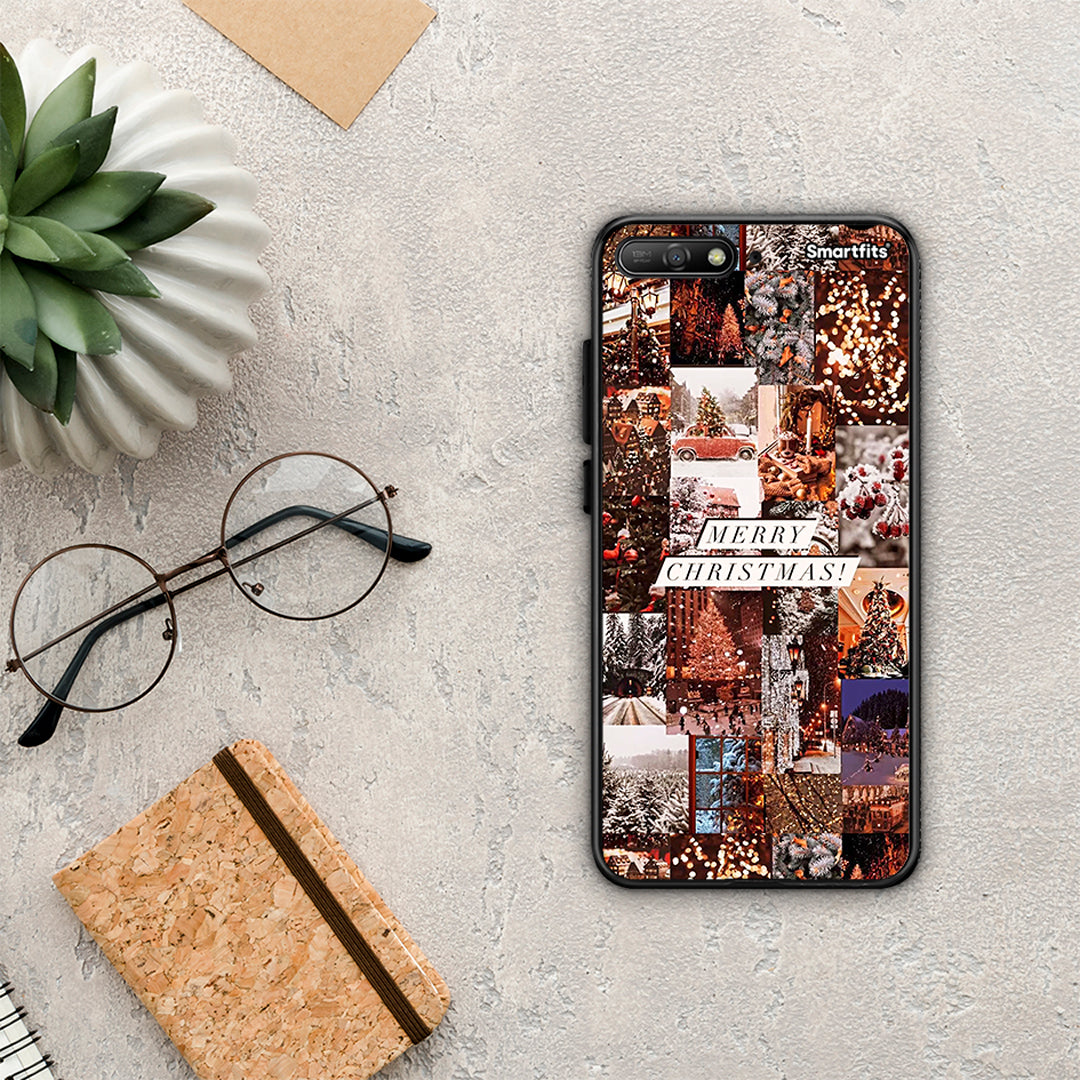 Xmas Collage - Huawei Y6 2018 / Honor 7A θήκη