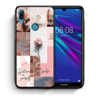 Thumbnail for Θήκη Huawei Y6 2019 Aesthetic Collage από τη Smartfits με σχέδιο στο πίσω μέρος και μαύρο περίβλημα | Huawei Y6 2019 Aesthetic Collage case with colorful back and black bezels