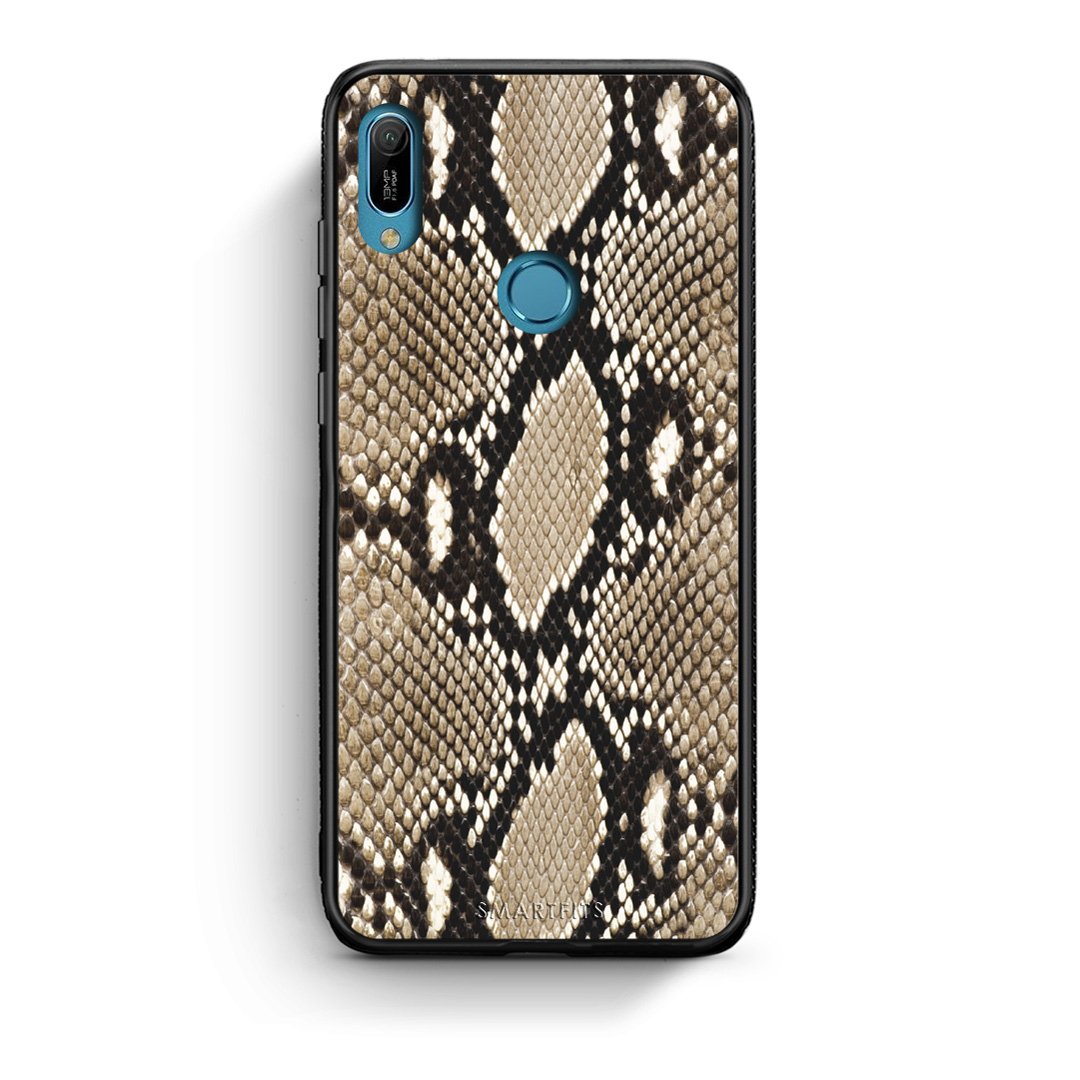 23 - Huawei Y6 2019 Fashion Snake Animal case, cover, bumper