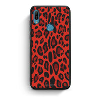 Thumbnail for 4 - Huawei Y6 2019 Red Leopard Animal case, cover, bumper