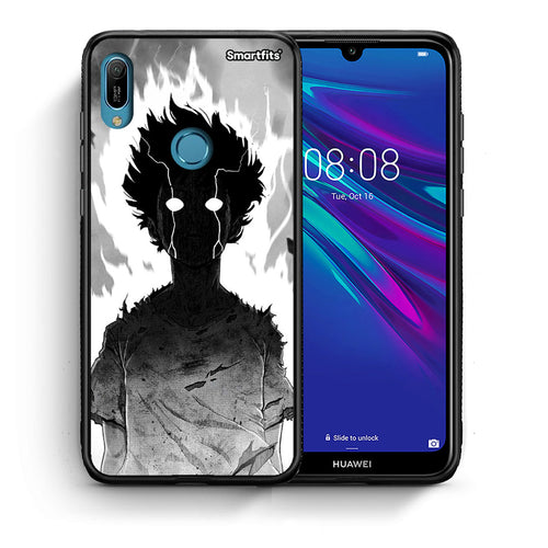 Θήκη Huawei Y6 2019 Anime Boy από τη Smartfits με σχέδιο στο πίσω μέρος και μαύρο περίβλημα | Huawei Y6 2019 Anime Boy case with colorful back and black bezels