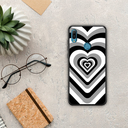 Black Hearts - Huawei Y6 2019 θήκη