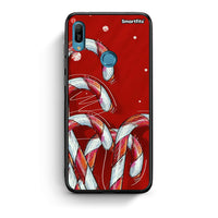 Thumbnail for Huawei Y6 2019 Candy Cane θήκη από τη Smartfits με σχέδιο στο πίσω μέρος και μαύρο περίβλημα | Smartphone case with colorful back and black bezels by Smartfits