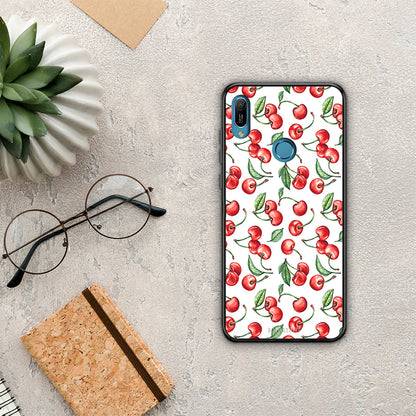 Cherry Summer - Huawei Y6 2019 θήκη