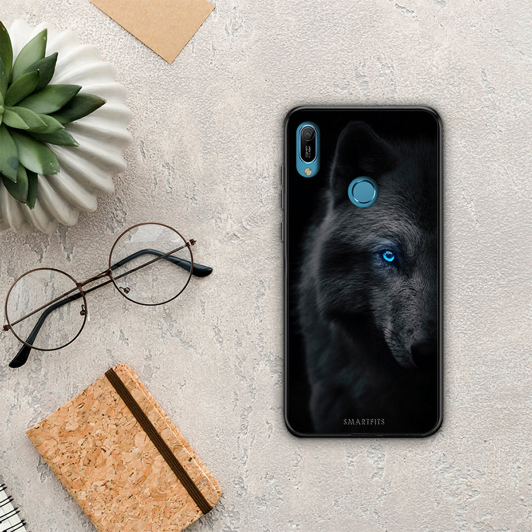Dark Wolf - Huawei Y6 2019 θήκη