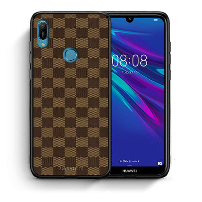 Θήκη Huawei Y6 2019 Glamour Designer από τη Smartfits με σχέδιο στο πίσω μέρος και μαύρο περίβλημα | Huawei Y6 2019 Glamour Designer case with colorful back and black bezels