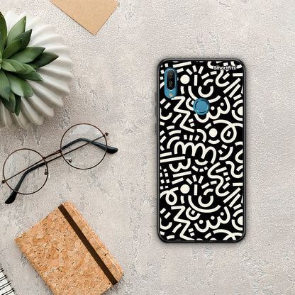 Doodle Art - Huawei Y6 2019 θήκη