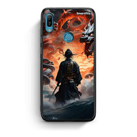 Thumbnail for Huawei Y6 2019 Dragons Fight θήκη από τη Smartfits με σχέδιο στο πίσω μέρος και μαύρο περίβλημα | Smartphone case with colorful back and black bezels by Smartfits