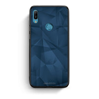 Thumbnail for 39 - Huawei Y6 2019 Blue Abstract Geometric case, cover, bumper