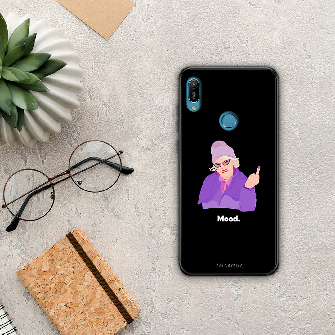 Grandma Mood Black - Huawei Y6 2019 θήκη