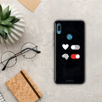 Thumbnail for Heart Vs Brain - Huawei Y6 2019 θήκη