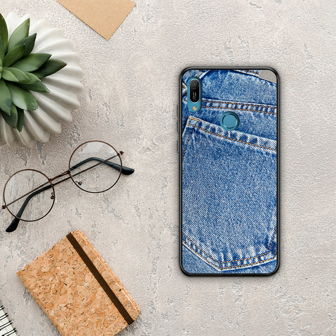 Jeans Pocket - Huawei Y6 2019 θήκη