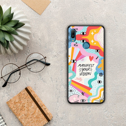 Manifest Your Vision - Huawei Y6 2019 θήκη