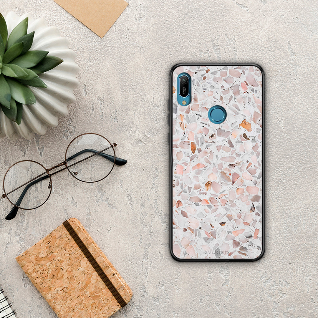 Marble Terrazzo - Huawei Y6 2019 θήκη
