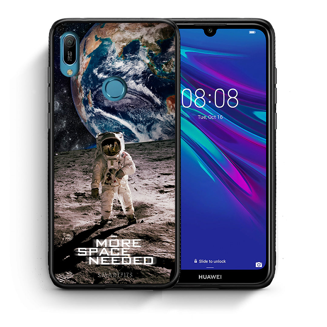 Θήκη Huawei Y6 2019 More Space από τη Smartfits με σχέδιο στο πίσω μέρος και μαύρο περίβλημα | Huawei Y6 2019 More Space case with colorful back and black bezels