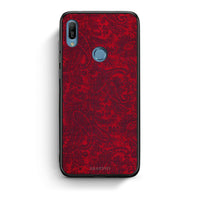 Thumbnail for Huawei Y6 2019 Paisley Cashmere θήκη από τη Smartfits με σχέδιο στο πίσω μέρος και μαύρο περίβλημα | Smartphone case with colorful back and black bezels by Smartfits