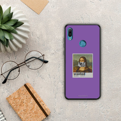 Popart Monalisa - Huawei Y6 2019 θήκη