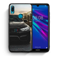 Thumbnail for Θήκη Huawei Y6 2019 M3 Racing από τη Smartfits με σχέδιο στο πίσω μέρος και μαύρο περίβλημα | Huawei Y6 2019 M3 Racing case with colorful back and black bezels