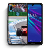 Thumbnail for Θήκη Huawei Y6 2019 Racing Vibes από τη Smartfits με σχέδιο στο πίσω μέρος και μαύρο περίβλημα | Huawei Y6 2019 Racing Vibes case with colorful back and black bezels