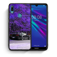 Thumbnail for Θήκη Αγίου Βαλεντίνου Huawei Y6 2019 Super Car από τη Smartfits με σχέδιο στο πίσω μέρος και μαύρο περίβλημα | Huawei Y6 2019 Super Car case with colorful back and black bezels