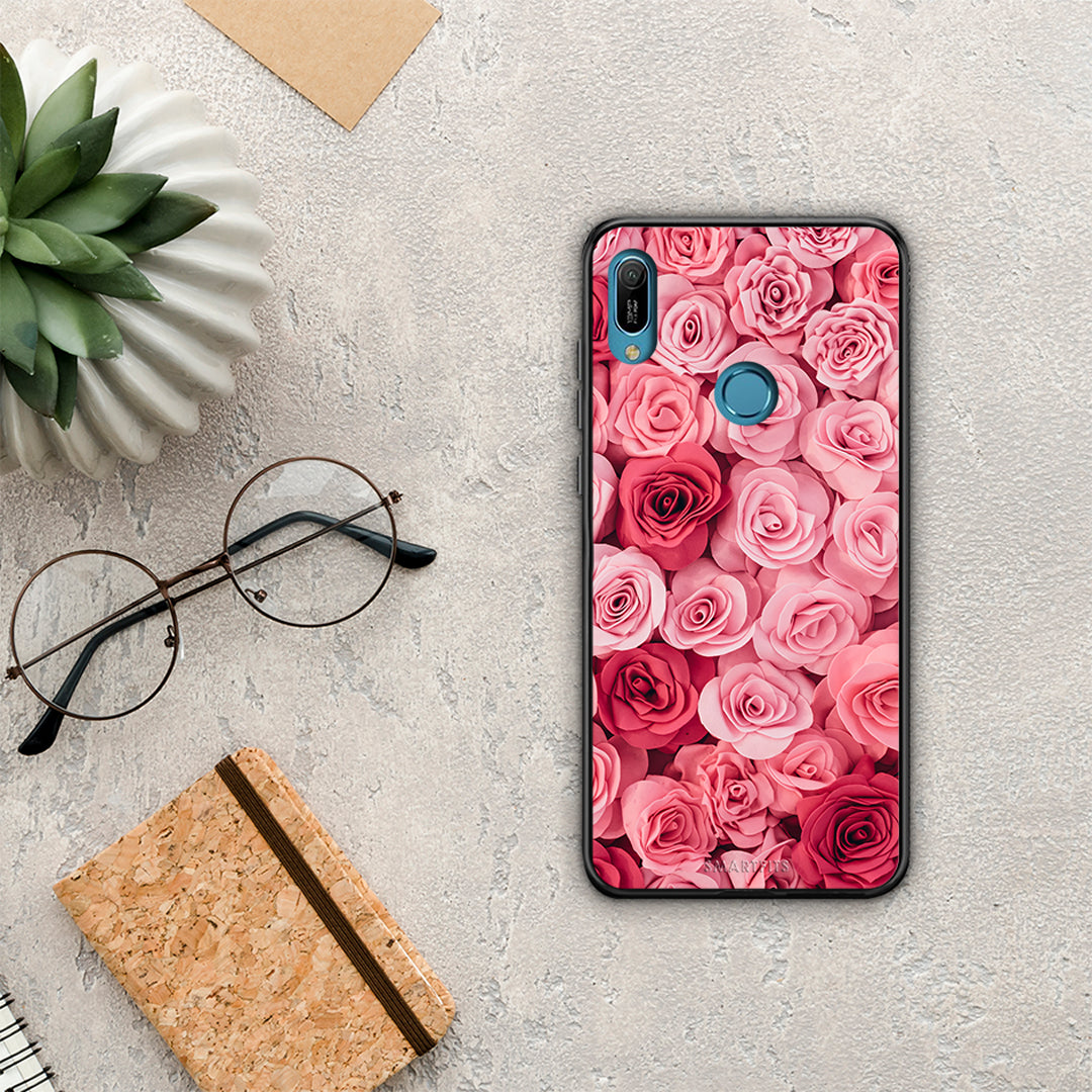 Valentine RoseGarden - Huawei Y6 2019 θήκη