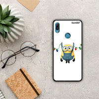 Thumbnail for Xmas Minion Lights - Huawei Y6 2019 θήκη