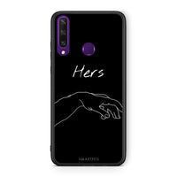 Thumbnail for Huawei Y6p Aeshetic Love 1 Θήκη Αγίου Βαλεντίνου από τη Smartfits με σχέδιο στο πίσω μέρος και μαύρο περίβλημα | Smartphone case with colorful back and black bezels by Smartfits