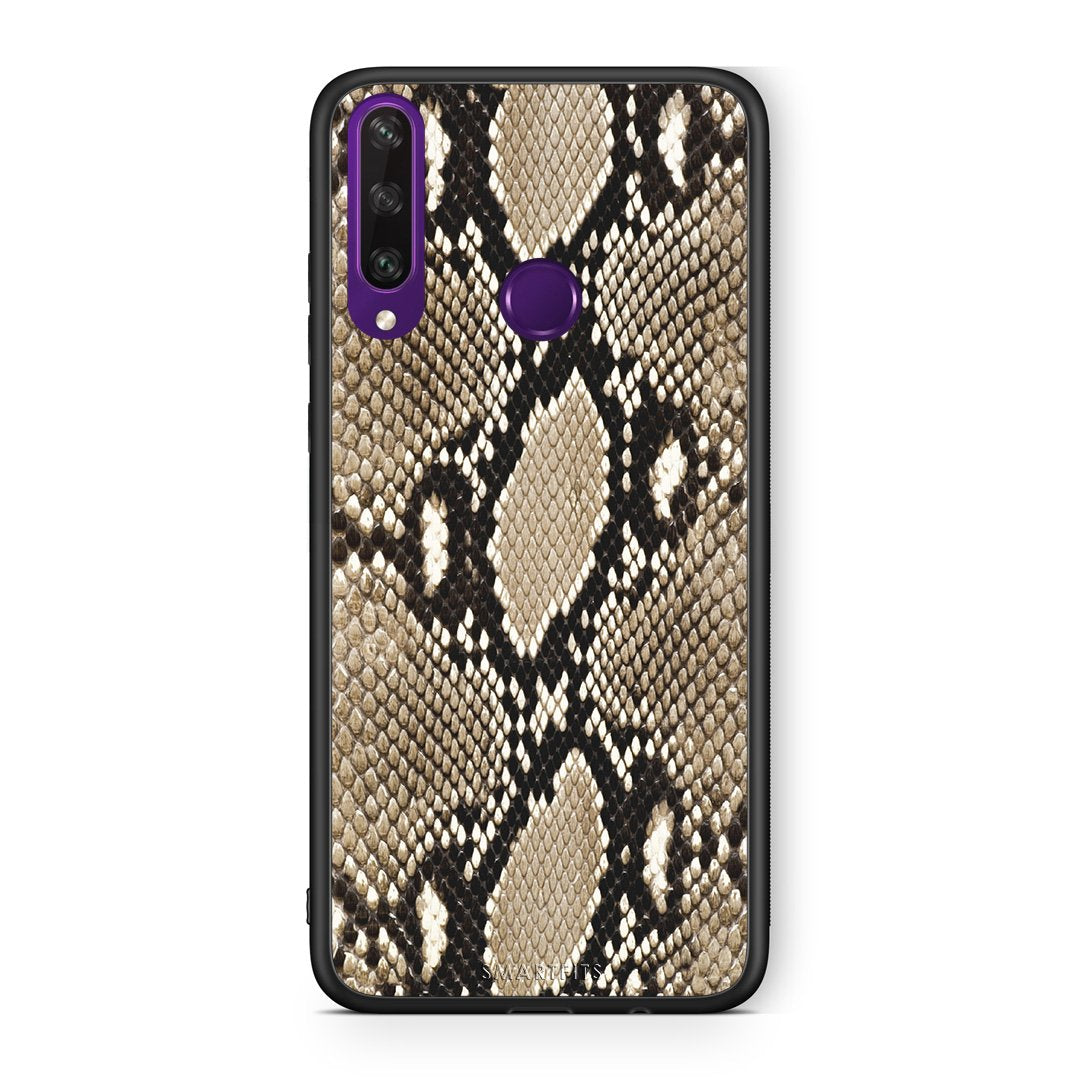 23 - Huawei Y6p  Fashion Snake Animal case, cover, bumper