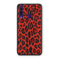 Thumbnail for 4 - Huawei Y6p Red Leopard Animal case, cover, bumper