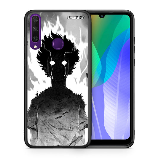 Θήκη Huawei Y6p Anime Boy από τη Smartfits με σχέδιο στο πίσω μέρος και μαύρο περίβλημα | Huawei Y6p Anime Boy case with colorful back and black bezels