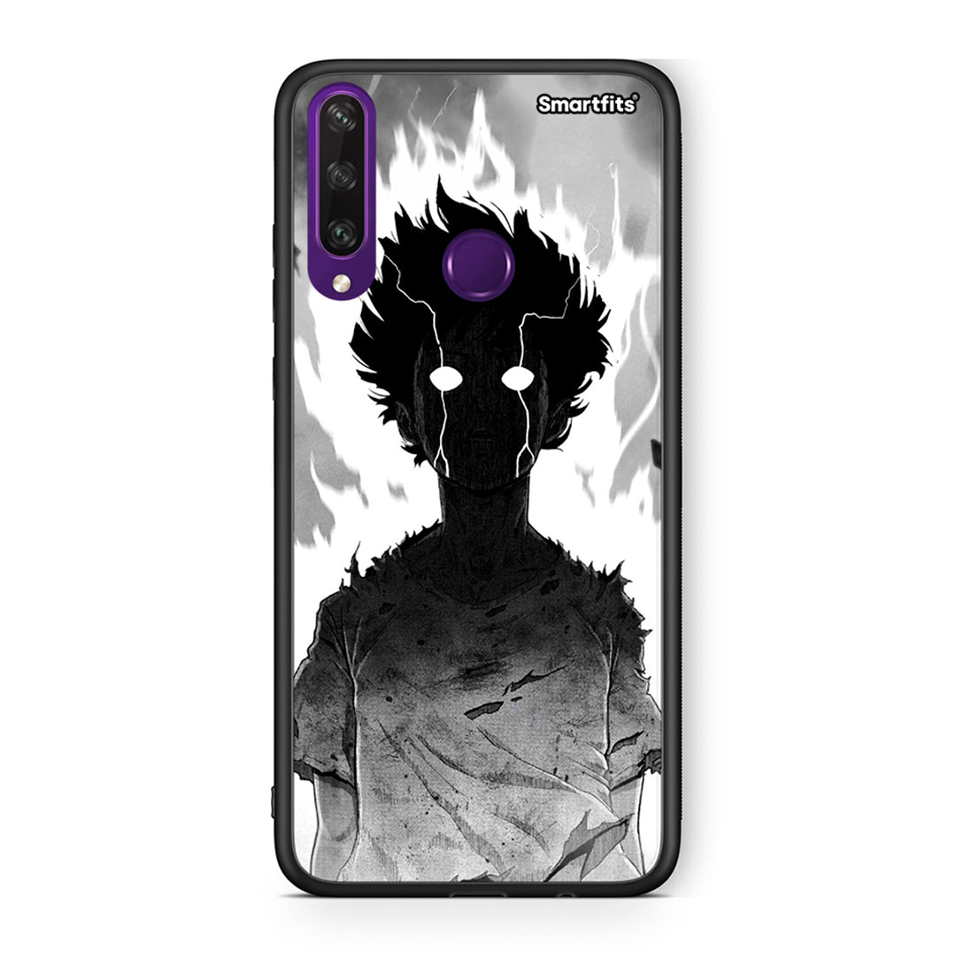 Huawei Y6p Anime Boy Θήκη από τη Smartfits με σχέδιο στο πίσω μέρος και μαύρο περίβλημα | Smartphone case with colorful back and black bezels by Smartfits