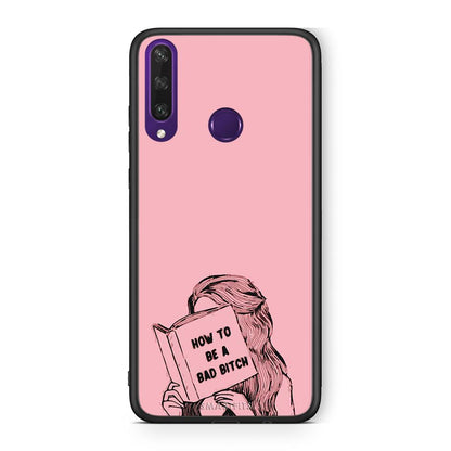 Huawei Y6p Bad Bitch θήκη από τη Smartfits με σχέδιο στο πίσω μέρος και μαύρο περίβλημα | Smartphone case with colorful back and black bezels by Smartfits
