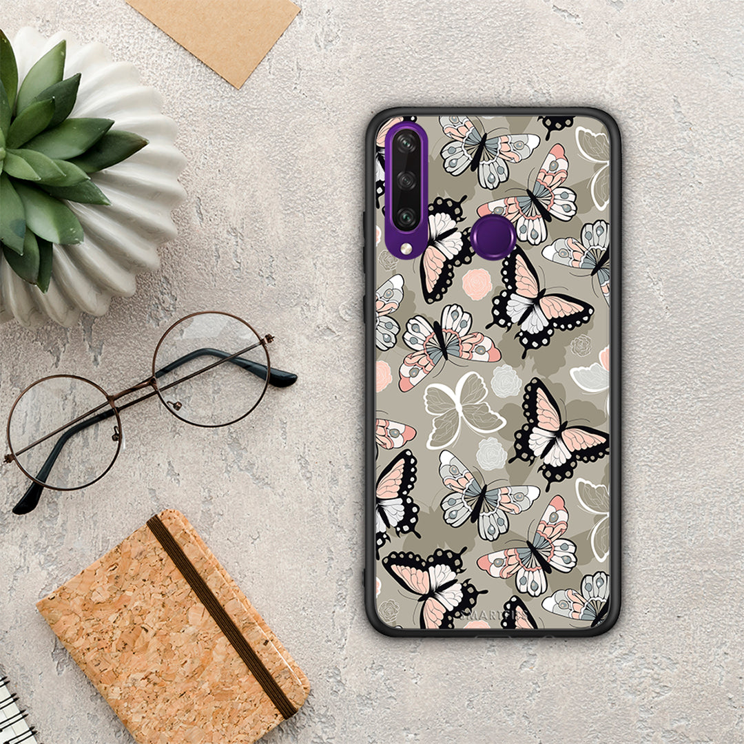 Boho Butterflies - Huawei Y6p θήκη