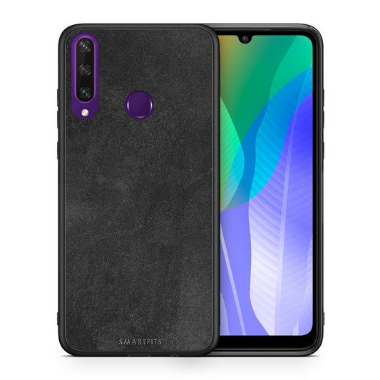 Θήκη Huawei Y6p Black Slate Color από τη Smartfits με σχέδιο στο πίσω μέρος και μαύρο περίβλημα | Huawei Y6p Black Slate Color case with colorful back and black bezels