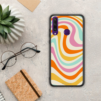 Colourful Waves - Huawei Y6p θήκη
