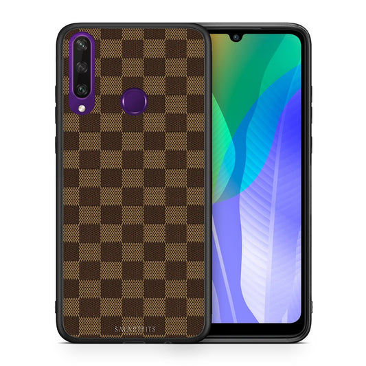 Θήκη Huawei Y6p Glamour Designer από τη Smartfits με σχέδιο στο πίσω μέρος και μαύρο περίβλημα | Huawei Y6p Glamour Designer case with colorful back and black bezels