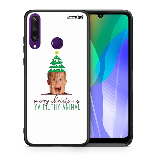 Θήκη Huawei Y6p Filthy Animal από τη Smartfits με σχέδιο στο πίσω μέρος και μαύρο περίβλημα | Huawei Y6p Filthy Animal case with colorful back and black bezels