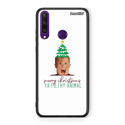Huawei Y6p Filthy Animal θήκη από τη Smartfits με σχέδιο στο πίσω μέρος και μαύρο περίβλημα | Smartphone case with colorful back and black bezels by Smartfits