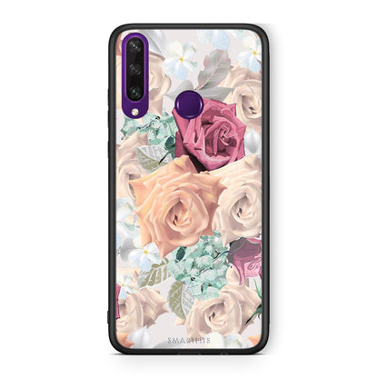 99 - Huawei Y6p  Bouquet Floral case, cover, bumper