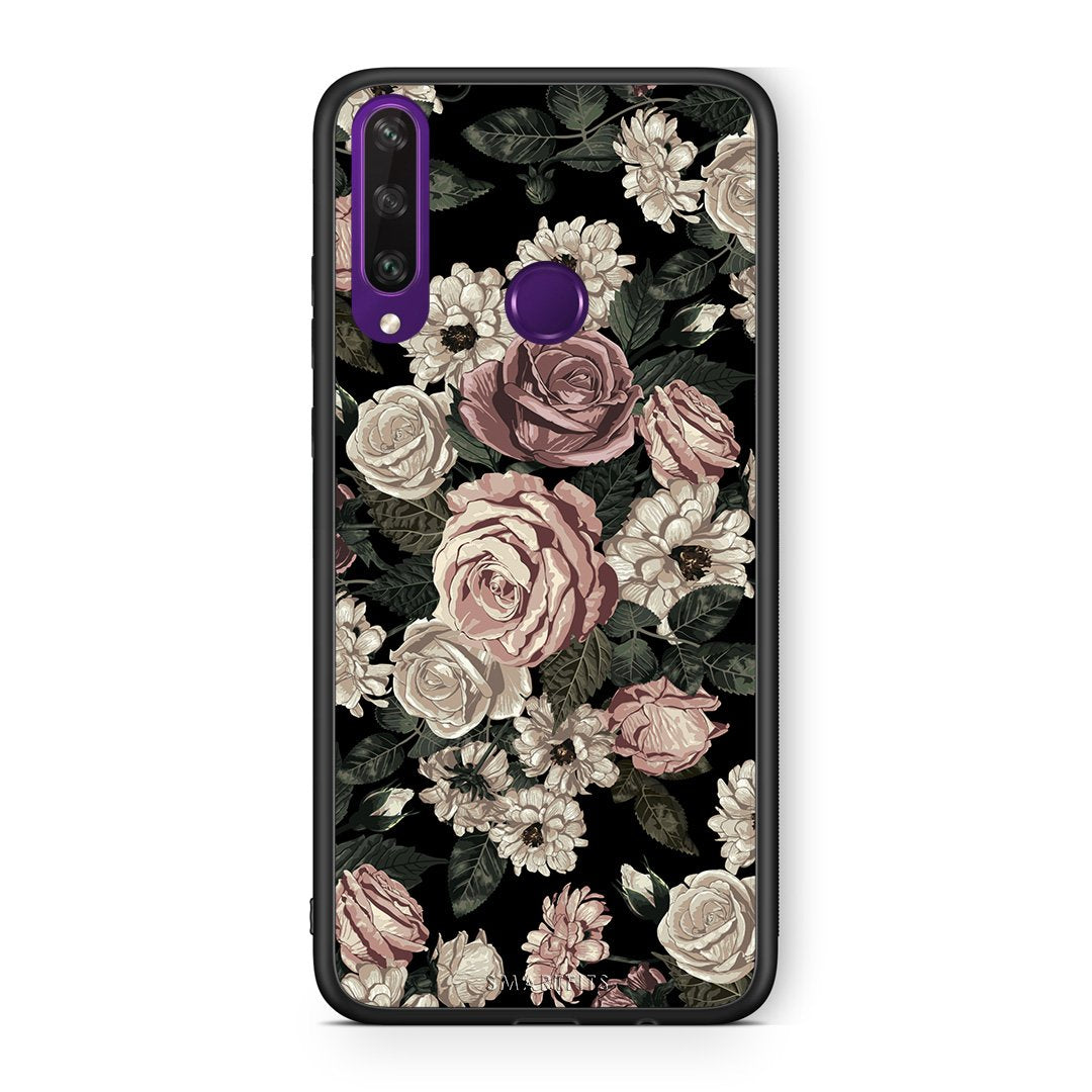 4 - Huawei Y6p Wild Roses Flower case, cover, bumper
