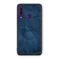 Thumbnail for 39 - Huawei Y6p  Blue Abstract Geometric case, cover, bumper