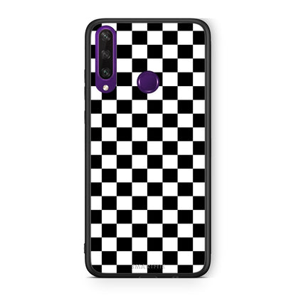 4 - Huawei Y6p Squares Geometric case, cover, bumper